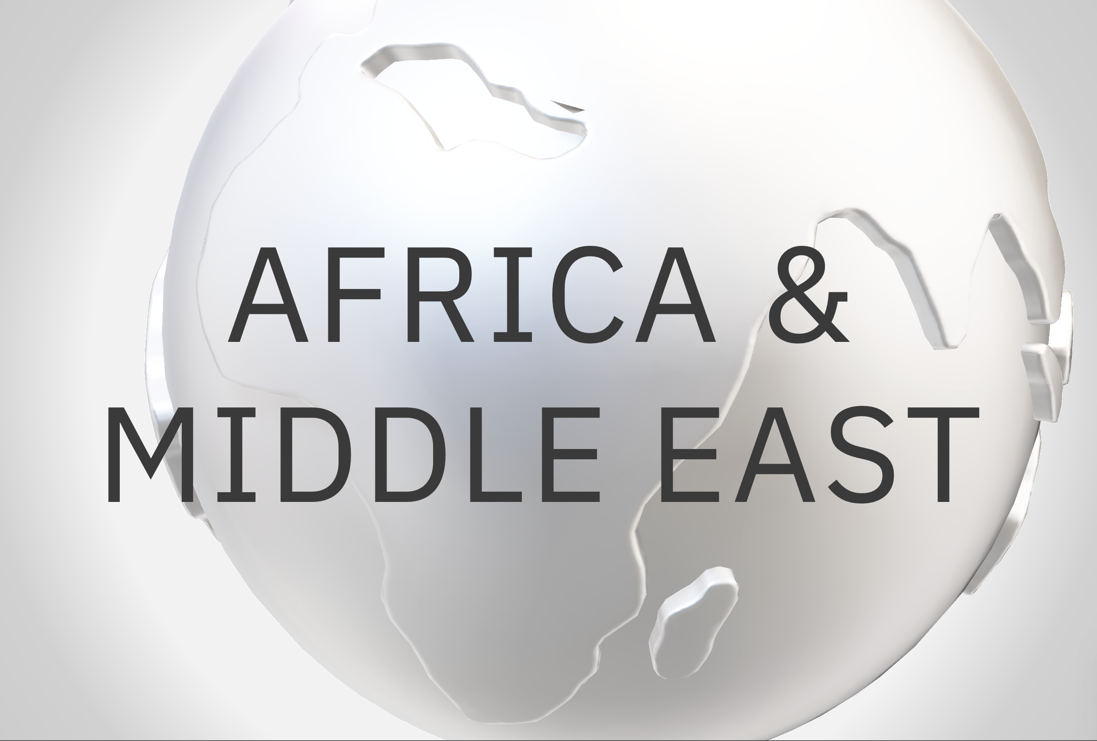 Africa and Middle East card