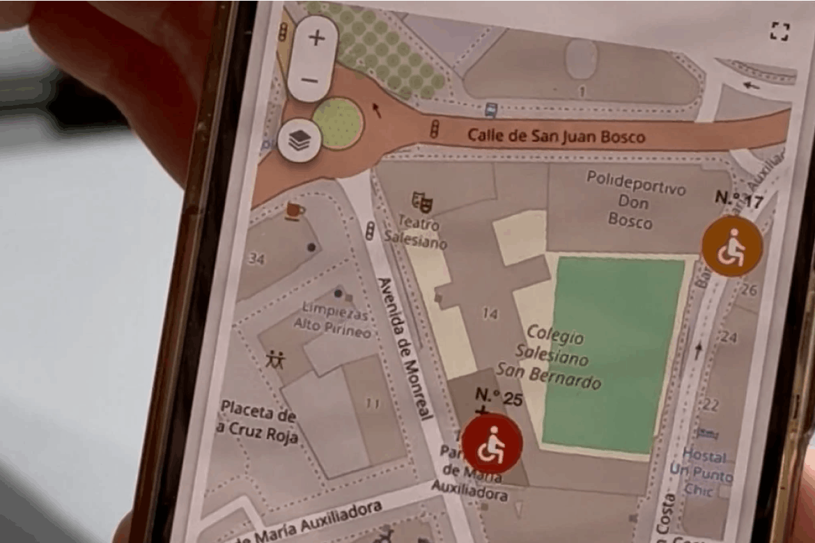 Smart Parking for People with Disabilities