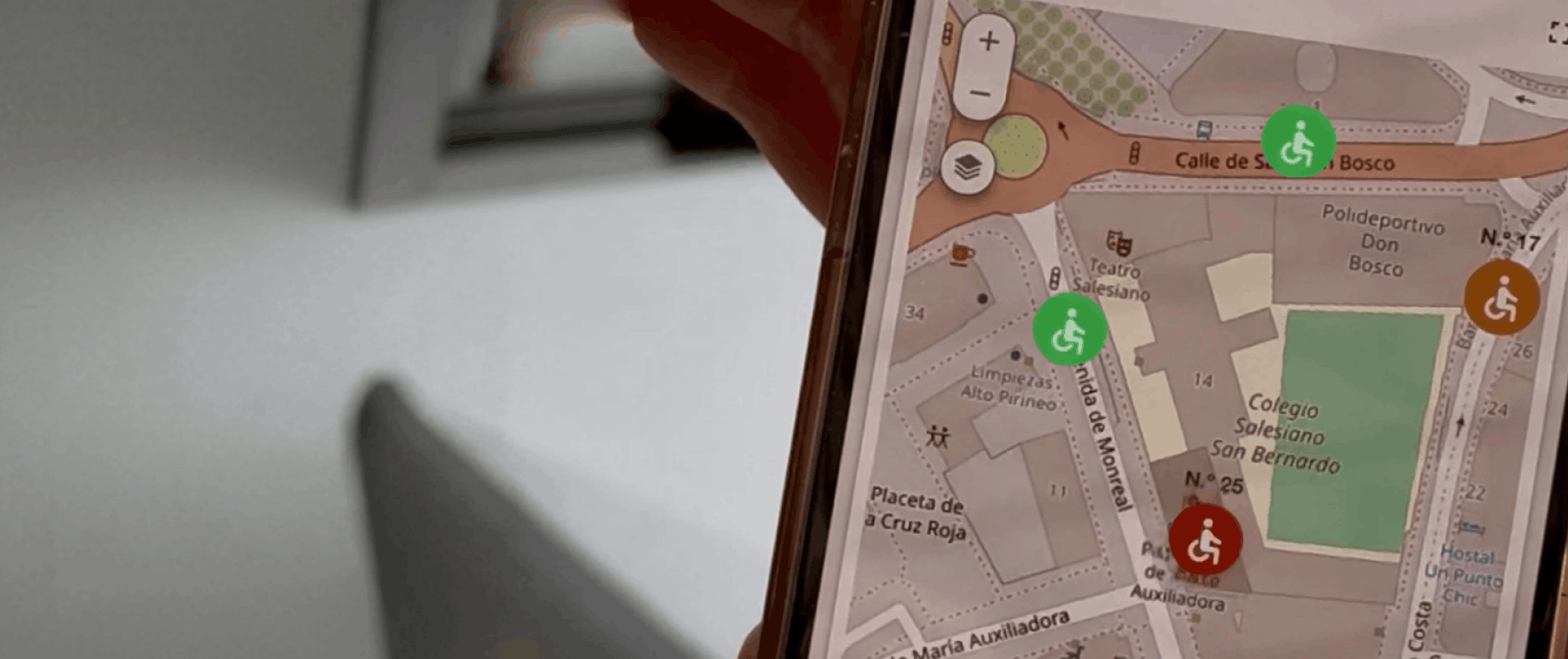 Smart Parking for People with Disabilities